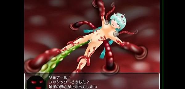  Tentacles transformation animation game introduction video
